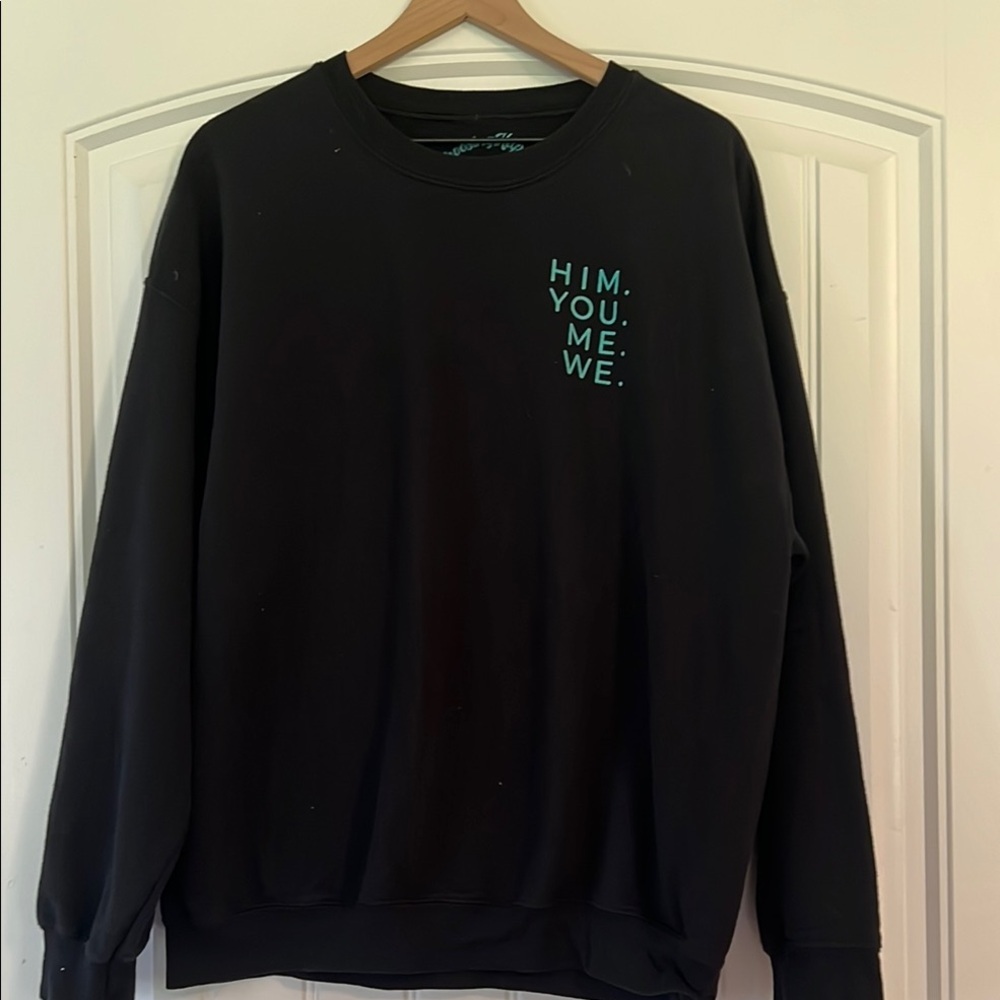 Him You Me We Sweatshirt M